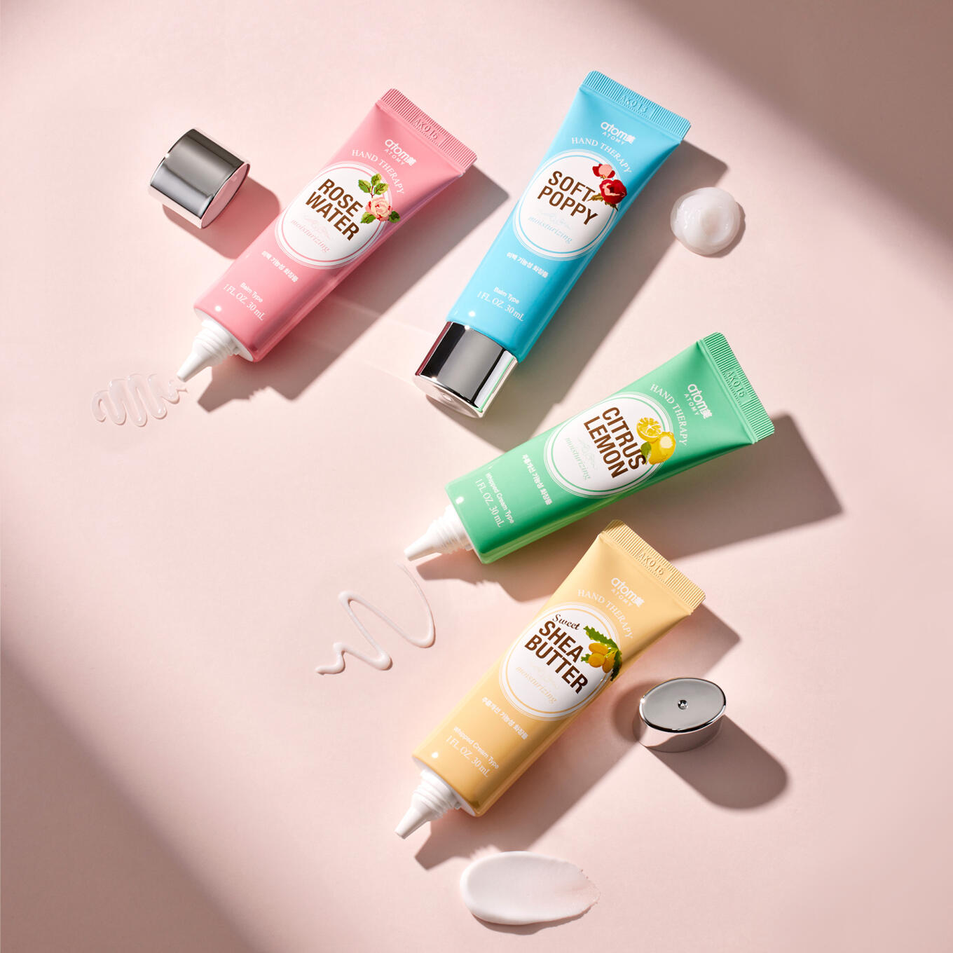 Terapiya Qo'l kremlari to'plami (4ta dona)