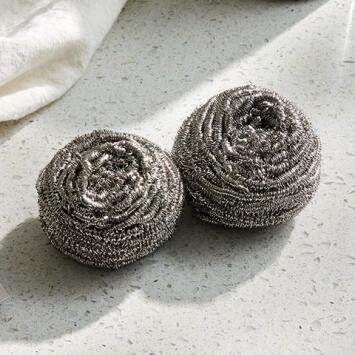 Zanglamaydigan Po‘lat Gubkalar (2 ta dona)