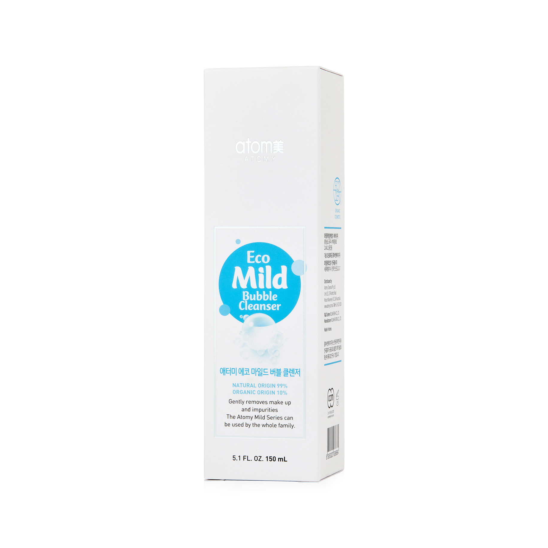 Atomy Yuzni Yuvish uchun Nafis Eko-ko'pik